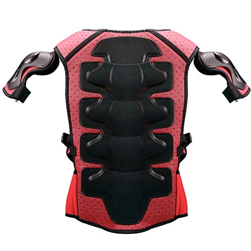 image for Takuey Kids Motorcycle Armor Suit Protective Gear Chest Spine Back Pro