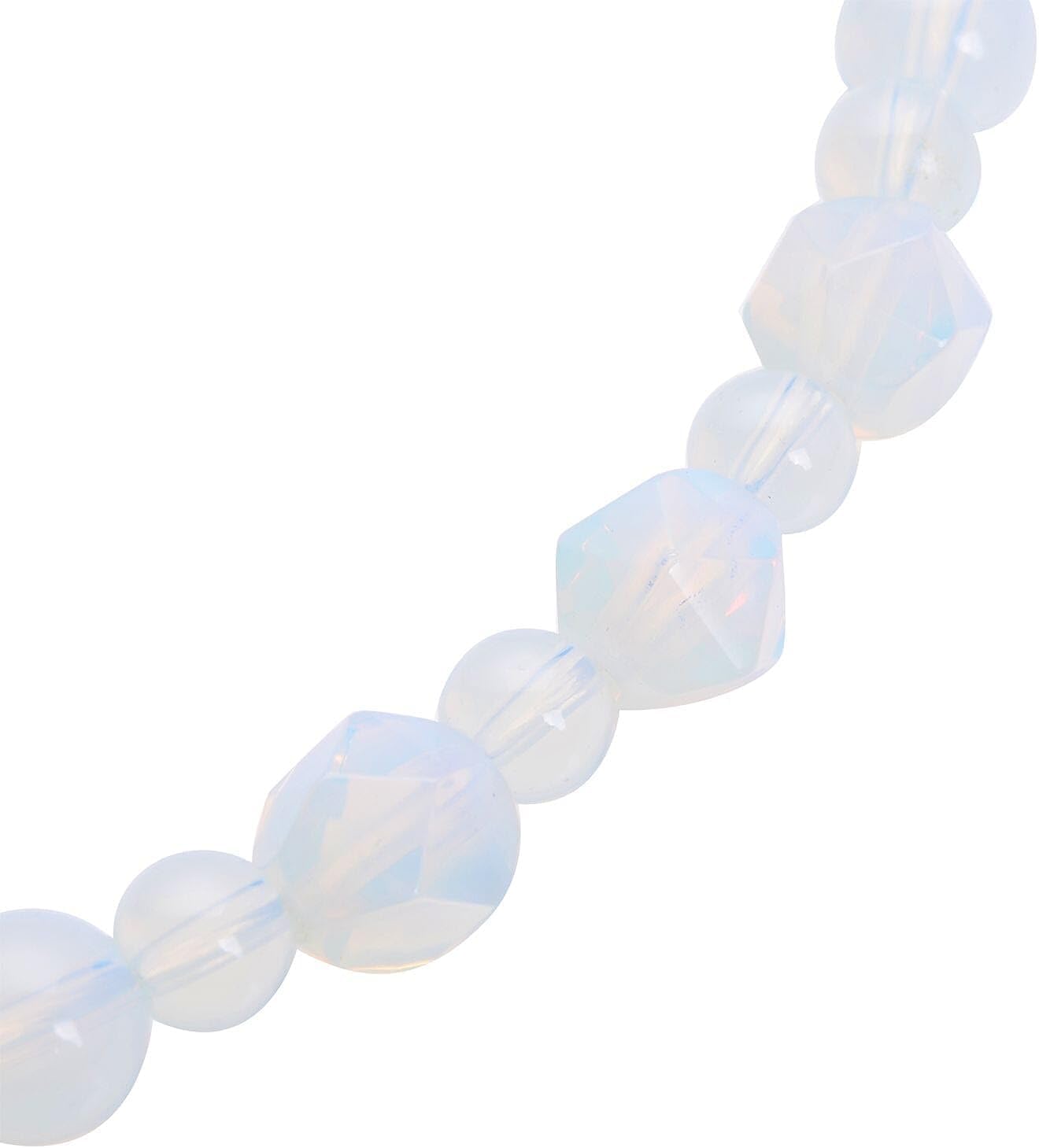Mix Gemstones Beaded Necklace for Women Jewelry Size 18-20" Birthday Christmas Gifts for Women
