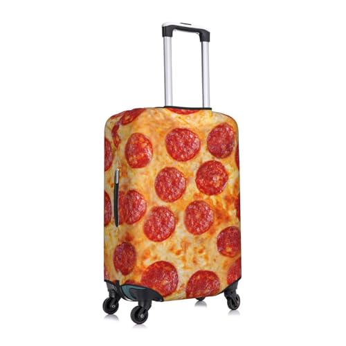 3d Pizza Pepperoni Print Luggage Suitcase Covers Elastic Washable Luggage Protector Luggage Covers For Suitcase3