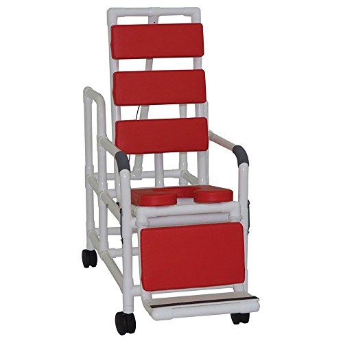 MJM International 193-TIS-TP-RD TILT N Space Shower Chair