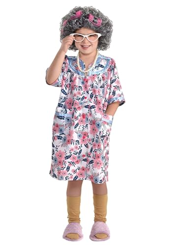 Disfraz Infantil Dama Anciana para Niñas