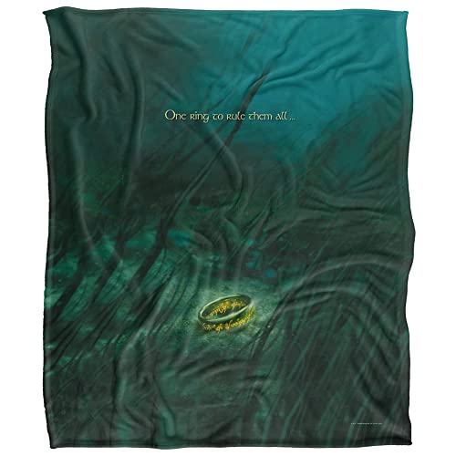 Lord of THE Rings Seidige Kuscheldecke, superweich, 152 x 127 cm