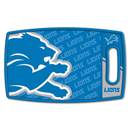 Image of YouTheFan NFL Detroit Lions Logo Series Cutting Board