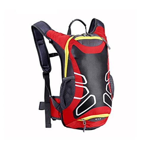Sac à dos de randonnée imperméable rouge homme taille M pour trek