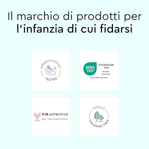 Teli Cambio Lillydoo – 60 X 60 Cm, Confezione Da 50 Pezzi (5X10 Pezzi), Super Morbidi, Senza Profumi E Lozioni, Ideali Per Pelli Sensibili, Dermatologicamente Testati - 8