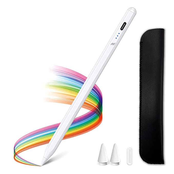 Red Lemon T1 Stylus Pen, iPad Pencil, Ultra High Precision & Sensitivity, Palm Rejection, Prevents False ON/Off Touch, Power Display, Tilt Sensitivity, Magnetic Adsorption for iPad 2018 and Later (B09R7GQ7FB) Amazon Price History, Amazon Price Tracker