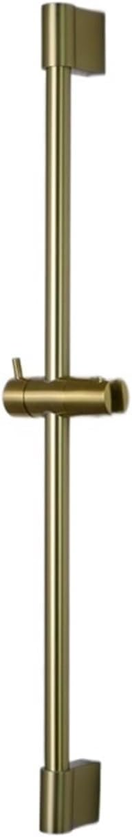 Shower Bar Angel Height Adjustable Sliding Hand Shower Bar Chrome Matt Black Stainless Steel 64cm Bathroom Fixtures(Square CP)