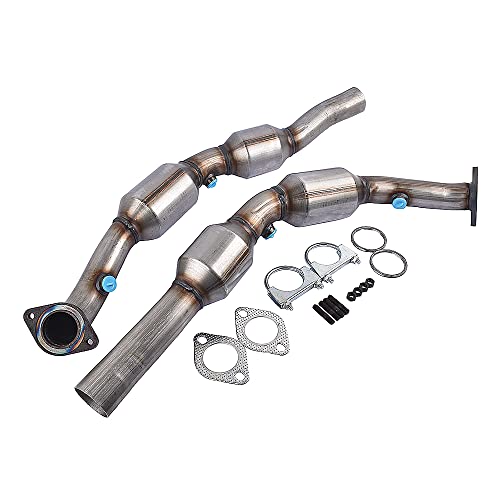 Newzq Catalytic Converter Set Compatible With Chevy Camaro 3.6L V6 2010 2011 Left And Right 73013 73014 #TOP2