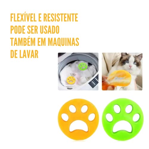 Removedor Tira Pêlos E Cabelos Pet Para Máquina De Lavar Roupa Vetacsion