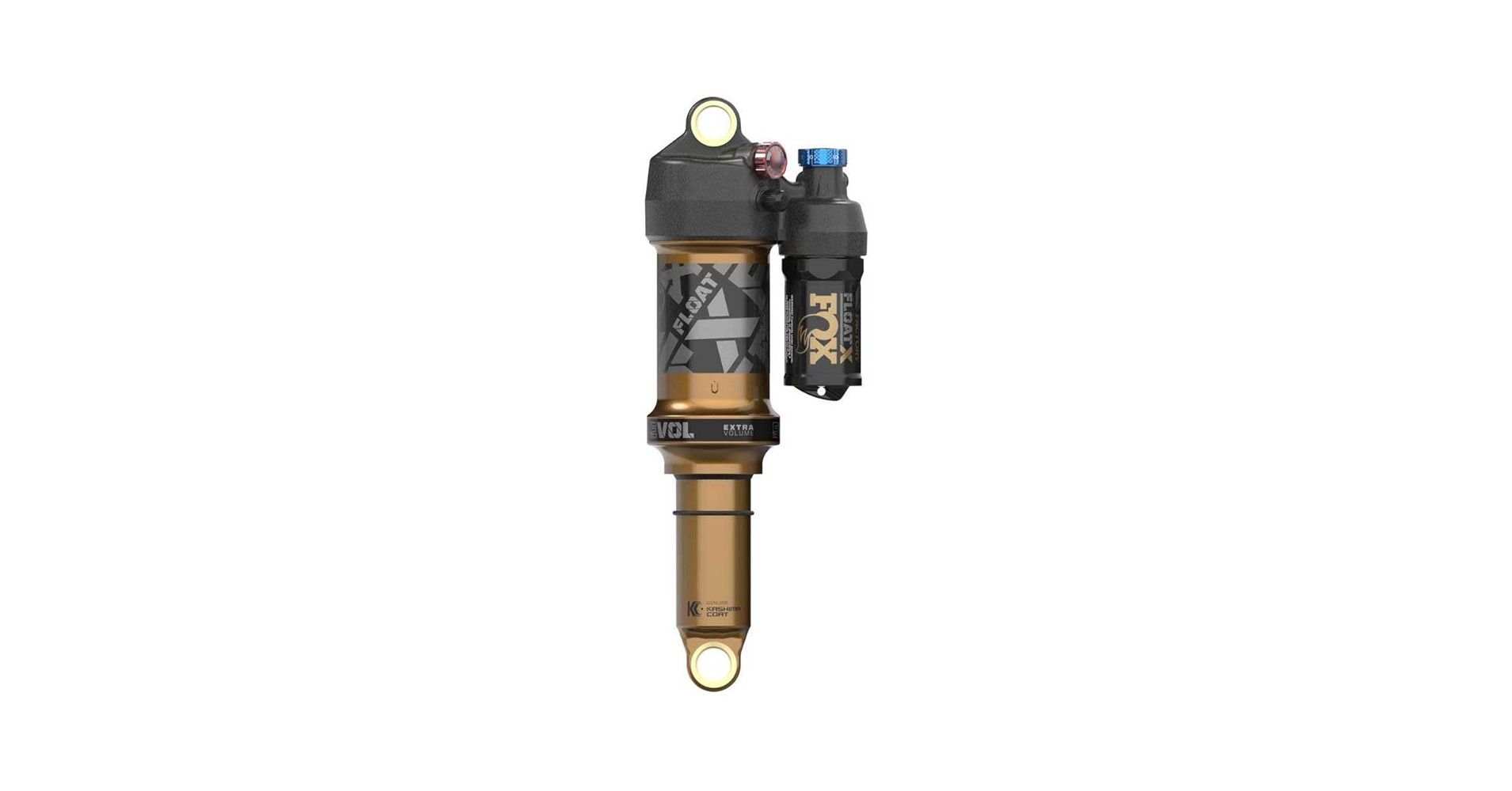 パーツ FOX SHOX Float X Factory 205x60mm FOX FLOAT X Factory Rear Shock - Trunnion Metric, 205 x 60