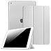 Produktbild Fintie Hülle für iPad Air 2 (2014 Modell) / iPad Air (2013 Modell) - Ultradünne Superleicht Schutzhülle mit Transparenter Rückseite Abdeckung mit Auto Schlaf/Wach Funktion, Silber