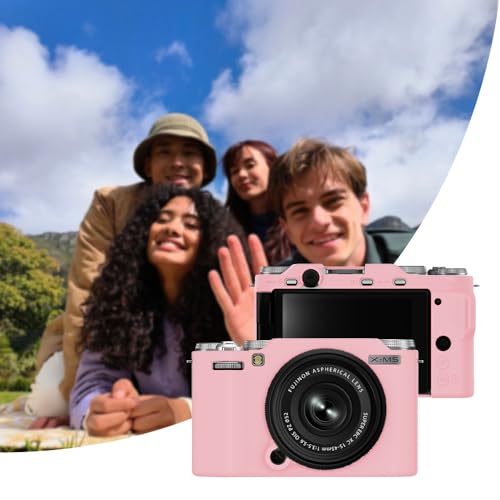Funda de silicona para Fujifilm X-M5 con protector miniatura 2