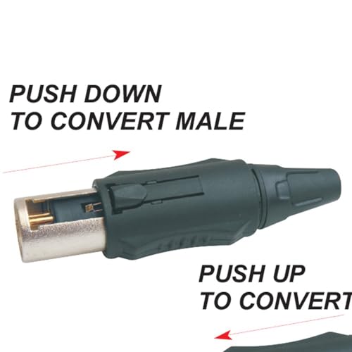 Image of MX 3 Pin XLR Microphone pin Pure Copper Nickel Plated for High Conductivity microphone (3-pin XLR male(Unisex), Pack of 2, Male Connector)