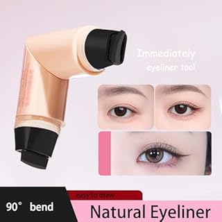 2 Tampons Eyeliner Wing Cat Eye Tampon Liner, Eyeliner Liquide Noir Tampon Eye liner Winged à L'épreuve De L'eau Et De Longue Durée Pour Les Femmes Maquillage Des Yeux