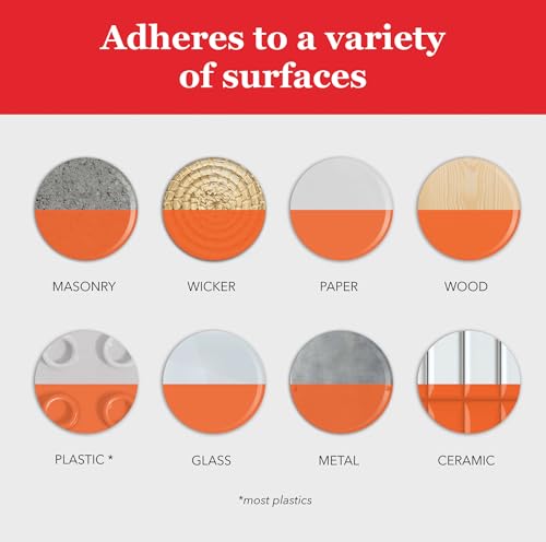 Image of Krylon K05532007 COLORmaxx Spray Paint and Primer for Indoor /Outdoor Use, Gloss Pumpkin Orange 12 Ounce (Pack of 1)