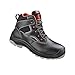 Produktbild CRAFTLAND 1 Paar Sicherheits-Schnürstiefel Sicherheits-Stiefel S3 Veddel ÜK Schwarz, Rot Abgesetzt Größe 44