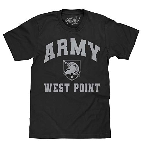 Tee Luv Men's Army West Point T-Shirt - USMA College Logo Shirt
