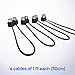 CME WIDI Thru6 BT + WIDI Master + 1-FT MIDI Cable 4-Pack - Advanced Bluetooth MIDI + Wired MIDI Thru Set