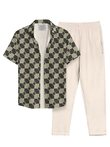Image of BULLMER Clothing Set with Trendy Shirt & Pants Co-ords for Men
