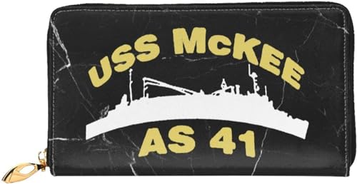 USS Mckee As 41 Wallet Card Bag