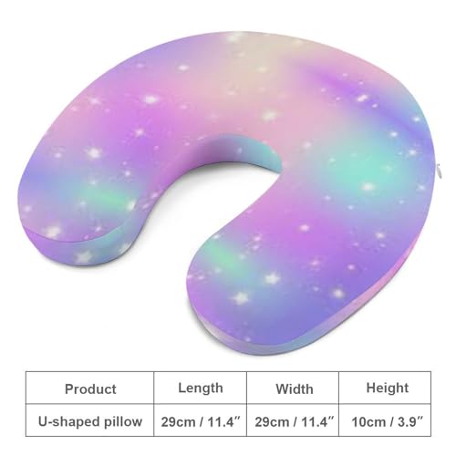 Almohada de espuma viscoelástica en forma de U personalizada miniatura 2