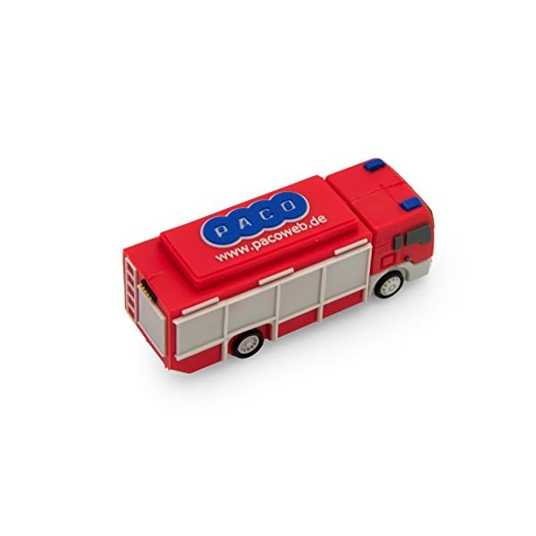 Feuerwehr USB Stick 3D Feuerwehrauto Rüstwagen 32 GB – Bild 3