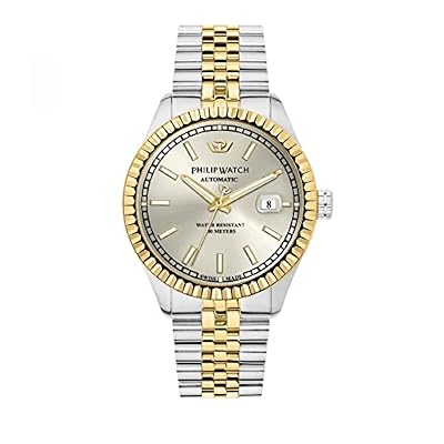 Philip Watch Caribe Orologio Uomo, Automatico, Analogico - 49X41 mm