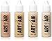 Art of Air 4pc FAIR Complexion Professional Airbrush Cosmetic Makeup Set 1/2 oz bottles