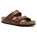 Birkenstock Unisex Arizona Habana Oiled Leather Soft Footbed Sandals - 37 M EU / 6-6.5 B(M) US
