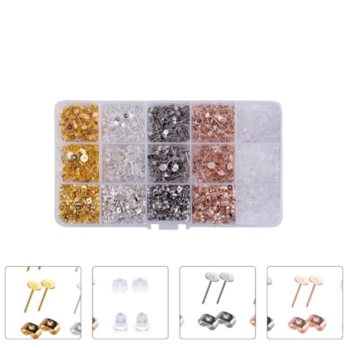 Kit para hacer pendientes de alta calidad con herramientas y accesorios duraderos de acero 5