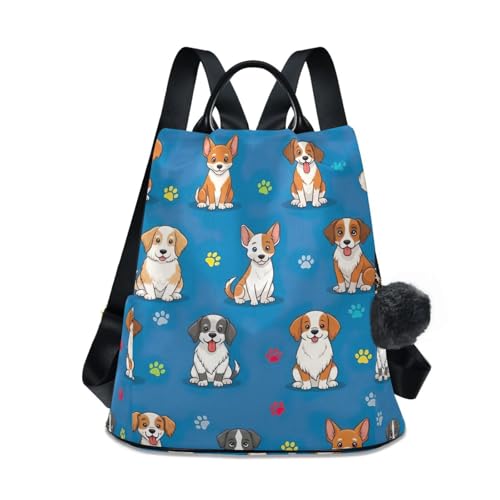 Sac à dos bleu de qualité supérieure pour femme finitions soignées et zip dos