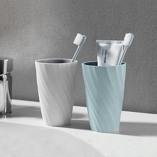 Gobelet de rinçage dentaire réutilisable et porte-brosse à dents - 8