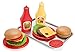 Produktbild Dantoy 17 TLG Hamburger Set für Spielküche Lebensmittel und Zubehör
