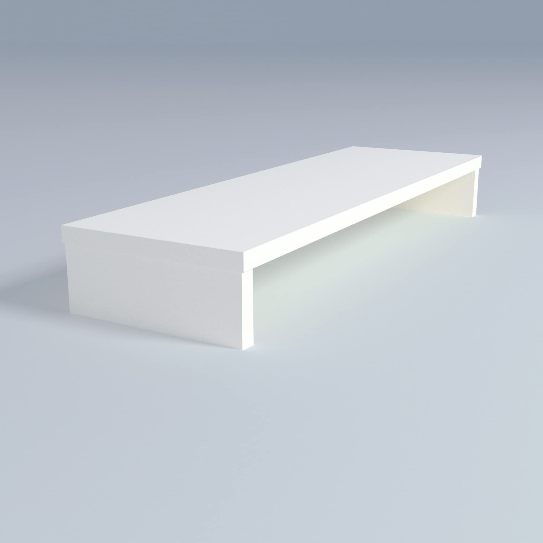 Henor Uchwyt podnośnika TV 110 x 35 x 15 cm Biały. Wytrzymuje 60 kg.