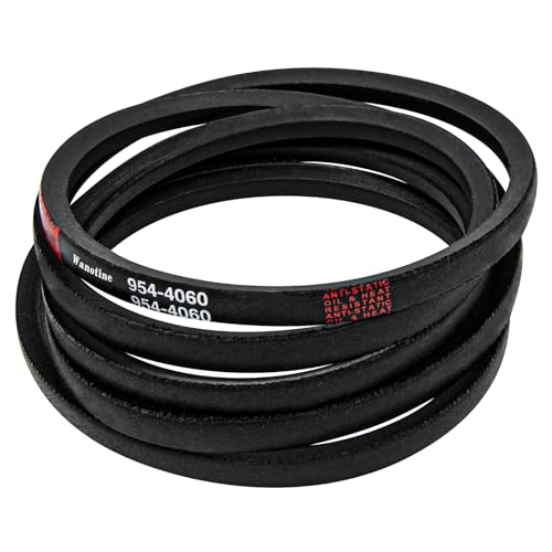 Wanotine 954-04060C Deck Belt Replaces Troy Bilt Riding Mower 42\'\' Deck Belt 954-04060 954-04060B 754-04060, Fits MTD Troy-Bilt Craftsman Cub Cadet John Deere Lawn Tractor Mowers (1/2\" x 96 1/2\") - Thumbnail 5