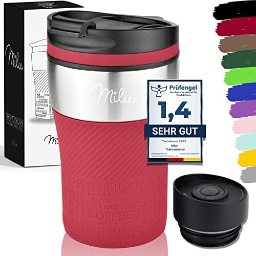 M-Tac Isolierbecher 280 Ml Aus Edelstahl – Doppelwandig, Für Camping, Büro & Auto, In Olivgrün