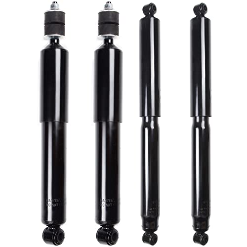 SCITOO Shocks, Front Rear Gas Struts Shock Absorbers fit 2005 2006 2007 2008 2009 2010 2011 2012 2013 2014 2015 2016 for Ford for F-250 Super Duty for F-350 Super Duty 344370 34684 349146 Set of 4