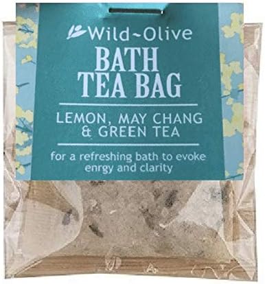 Lemon May Chang and Green Tea Bath Tea Bag