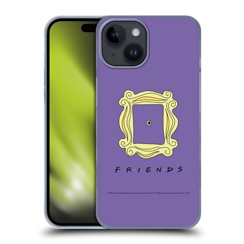 Head Case Designs HC-IPH15-FRNDICO-PEE Officially Licensed Friends Tv Show Peephole Frame Iconic Hard Back Case Compatible cover
