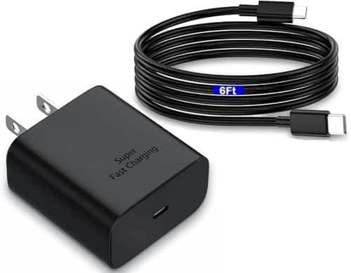 S26 S25 S24Samsung Charger Super Fast Charging 45W USB C Super Fast Charger