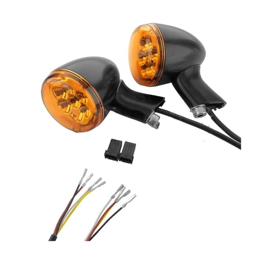 Clignotants moto ambre pour virées en Harley Sportster XL 1992-2019