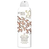 Australian Gold Botanical Sunscreen Natural Spray SPF 50, 6 Ounce | Broad Spectrum | Water Resistant