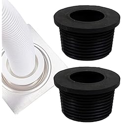 Desague Lavadora Y Fregadero Manguito de Goma, 2 Pcs Manguito de Goma para Sifón, Anillo de Desodorante Tapón de Sellado de Lavadora Anillo de Sellado de Tubo de Desagüe para Baño Cocina Herramientas de Limpieza