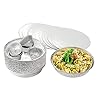 25 stuks wegwerp ronde vormen aluminiumfolie schalen Tray 23 cm 1400 ml met 8 stuks 8 cm 100 ml eierbakblik mold, pannen levensmiddelenbakjes aluminium bakjes voor koken, roosteren, braden en bakken