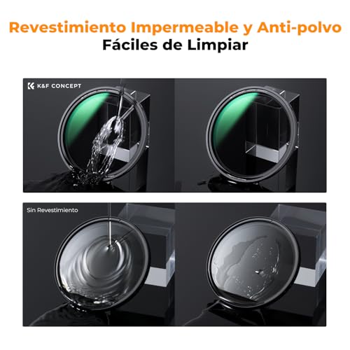 Filtro ND Variable 77mm Magnético para Capturar Efecto Seda en Paisajes y Cascadas de Día 6