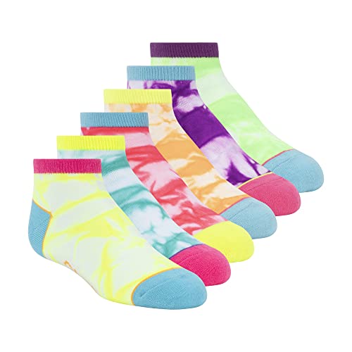 Image of Skechers Girls' 6 Pack Low Cut Socks