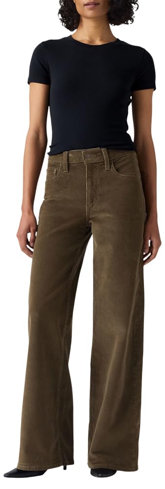 Levi's Damen 728 Hr Wide Leg Hose (1er Pack)
