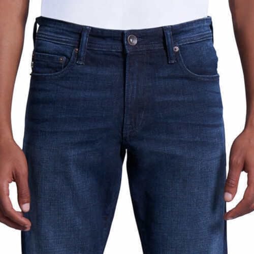 Chaps Jeans masculino – Calça jeans reta de ajuste clássico – Jeans jeans elástico confortável para