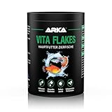 Zierfisch Flockenfutter 1000 ml – kaltgepresstes Alleinfutter für...