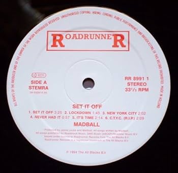 【LP・オリジナル盤】Madball – Set It Off・ハードコア LP・オリジナル盤】Madball – Set It Off・ハードコア Amazon.co